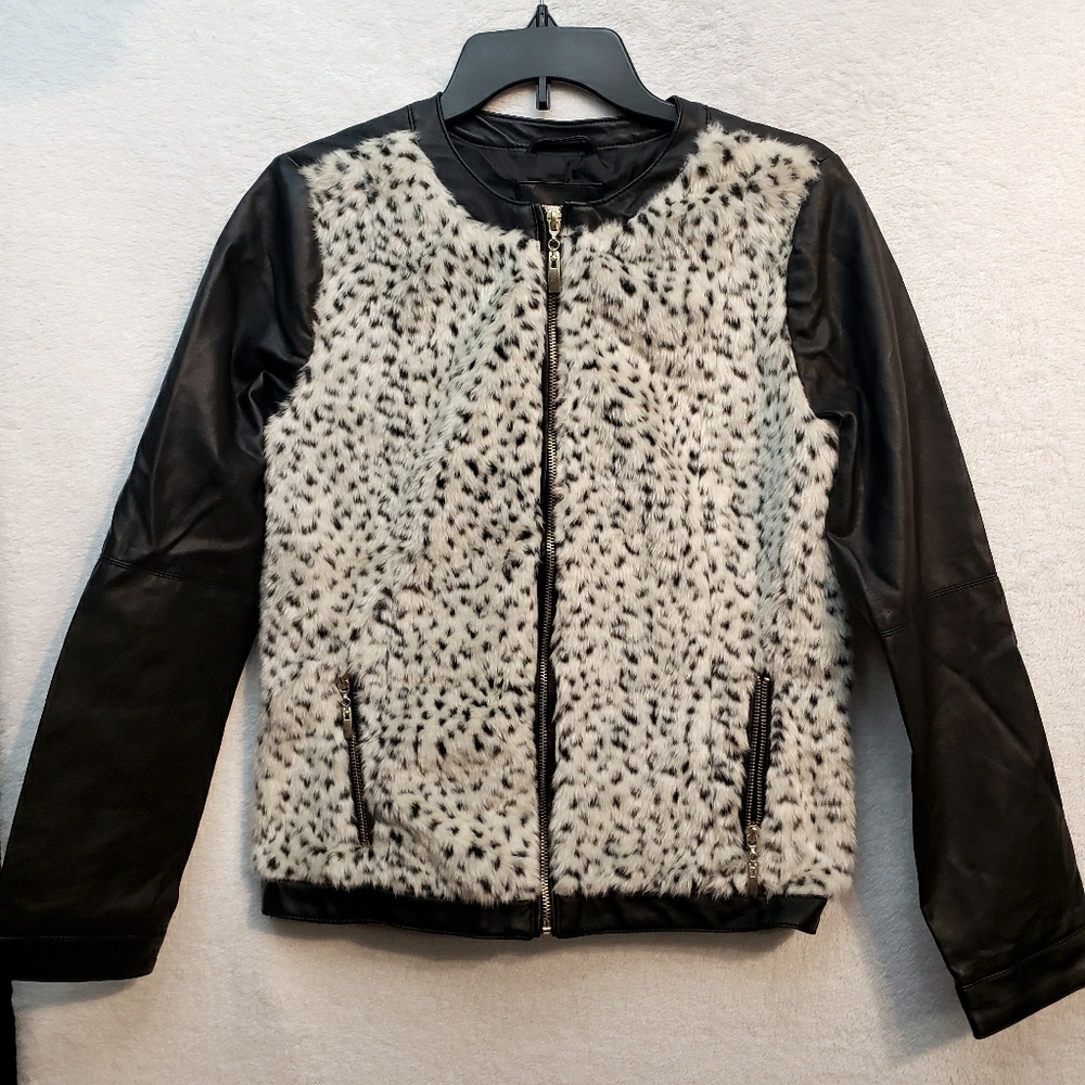 Cherokee faux leather jacket